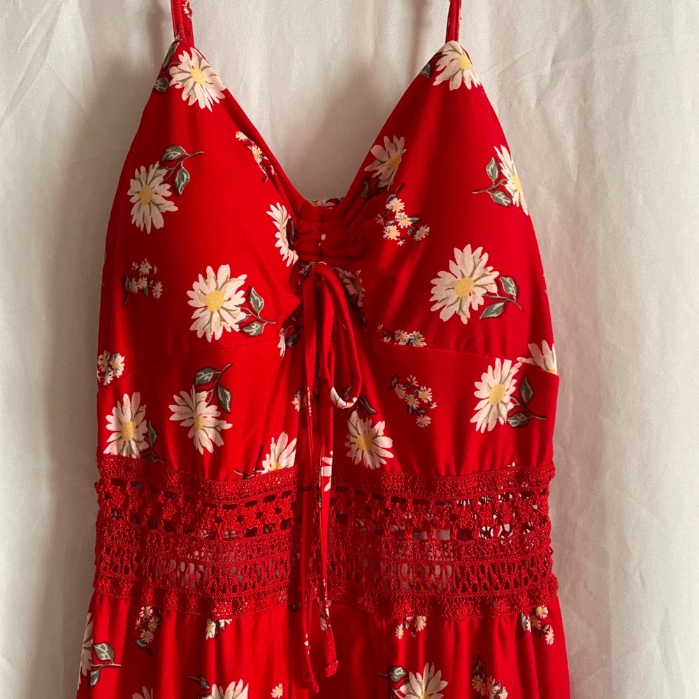 NWOT No Boundaries Romper with Attached Skirt Size Small (3-5) - Picture 2 of 12